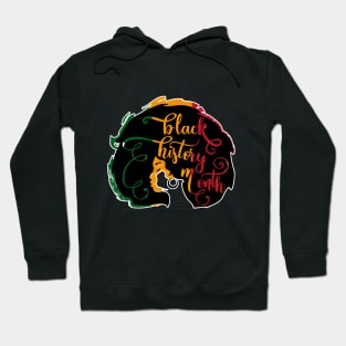 black history month head woman Hoodie